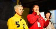 권영국 후보 첫 유세